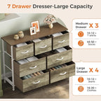 Sweetcrispy 7 Drawer Dresser - Image 4