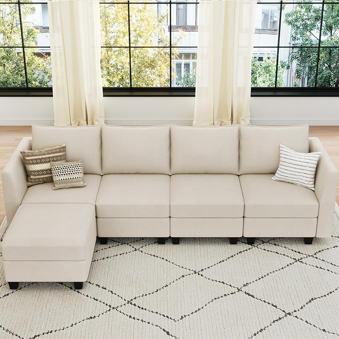 Belffin Modular Sectional Sofa Couch - Image 4