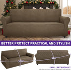 ZNSAYOTX Super Stretch Couch Cover Universal Sofa Covers - Image 2