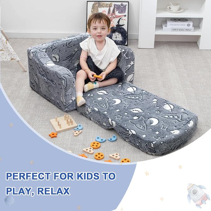 Airpanda Comfy Toddler Couch and Chair - Image 5