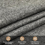 Heavy Linen Fabric 40x57 Inches, 1.2mm Thickness, Plain Solid Color Cloth - Image 3