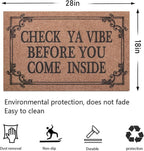 Front Door Door Mat Indoor Outdoor Entrance Doormat Rubber Welcome Door Mat - Image 3