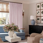 Light Pink Pinch Pleat 100% Blackout Linen Bedroom Curtains 96 Inch Length | - Image 8