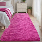 2x6 Hot Pink Fluffy Soft Runner Rug Non-Slip by ModernHomeDecor