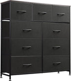 WLIVE 9-Drawer Dresser, Fabric Storage Tower by WLIVE