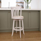 Hillsdale 29.5" Savana Wood Swival Bar Height Stool - Image 14