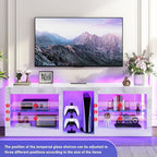 chartustriable LED TV Stands W/Power Outlet - Image 3