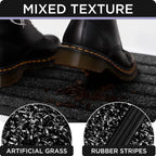 ubdyo Extra Durable Door Mat Outside Entrance | Dirt Trapping, Non-Slip Backing - Image 6