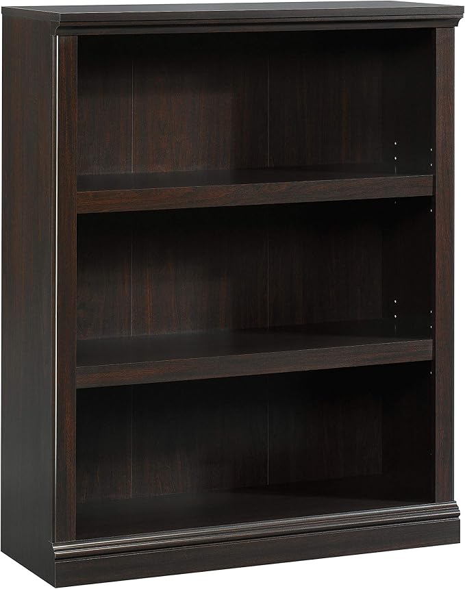 Sauder Miscellaneous Storage 3-Shelf Bookcase/ Book shelf, Jamocha Wood finish by SAUDER%C2%AE