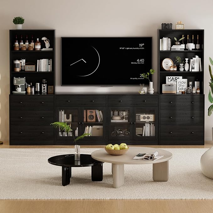 TUSY 71" Large TV Stand Set - Image 9