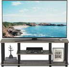 Furinno Turn-N-Tube No Tools 3D 3-Tier Entertainment TV Stand up to 50 inch TV - Image 3
