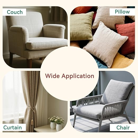 BESEZX Linen Fabric Repair Tape, 3x79 Inch Self Adhesive Repair Patches - Image 6