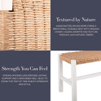 Alaterre Furniture Newport 40 Inch Solid Wood Entryway Bench - Image 5