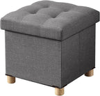 BRIAN & DANY Ottoman with Storage, Small Storage Ottoman by BRIANDANY