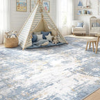 RELEANY Washable 6'x9' Abstract Area Rug - Image 4