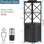 JKsmart Corner Bar Cabinet - Image 2