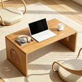 Folding Coffee Table, Japanese Floor Table, Low Bamboo Desk by Ekjkldo
