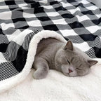PU MEI Sherpa Fleece Throw Blanket 80" x 90" Reversible Plush Fluffy Large Big - Image 5