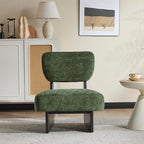 GDFStudio Upholstered Armless Accent Chairs Set of 2 Modern Side Chair - Image 8
