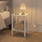 TUTOTAK End Table with Charging Station, Small Side Table with Outlets - Image 3