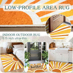 Boho Outdoor Rug - Image 5