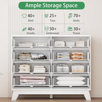 Fluted Dresser for Bedroom - Image 3