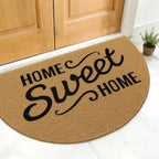OLANLY Half Circle Front Door Mat, Low Profile Doormat, Stain and Fade Resistant - Image 2