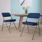 Flash Furniture Hercules Series Metal Folding Chairs - Image 2