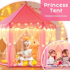 Monobeach Princess Tent Girls Large Playhouse Kids Castle Play Tent - Image 5
