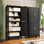 GAIOUS 75.2" Tall Metal Pantry Cabinet, Storage Cabinets - Image 3