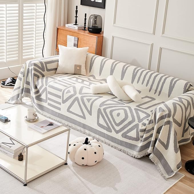 VClife Boho Sofa Cover for Dog, Non Slip Washable Couch Cover - Image 4