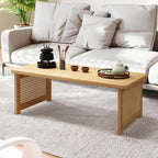 Foldable Japanese Floor Table Lightweight, No Assembly Required, Eco-Friendly - Image 7