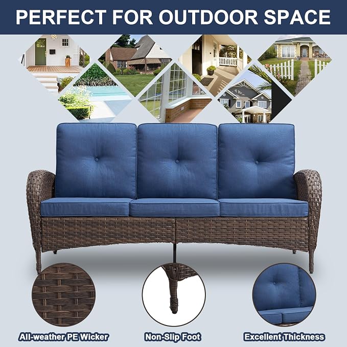 Belord 6 Piece Patio Conversation Sets - Image 7