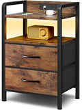 Lazzanto Night Stand Bedside Table Bedroom by Lazzanto