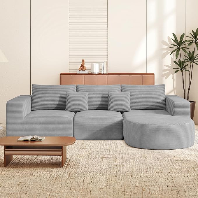 Boneless Couches for Living Room, Cloud Sectional Couch - Image 9