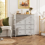 WLIVE 9-Drawer Dresser, Fabric Storage Tower - Image 8