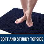 OLANLY Dog Door Mat for Muddy Paws 54x32, Super Absorbent Chenille Mud Mat | - Image 4