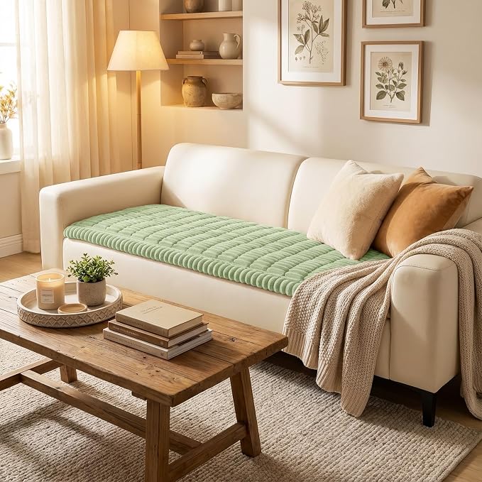 Smiry Couch Cover for Dogs, Non Slip Washable Sofa Protector for Pets | Soft - Image 2