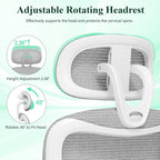SUNNOW Ergonomic Office Chair, Comfy Mesh Desk Chair, High Back Computer Gaming - Image 9