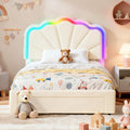 Twin Multifunctional Upholstered Bed，Children’s Bed by BIOEVER