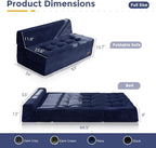 MAXYOYO 8" Folding Sofa Bed, Fold Out Chair Bed Sleeper Chair, Convertible - Image 2