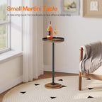 HOOBRO Small Round Side Tables, Drink Tables, Coffee Martini Tables - Image 6