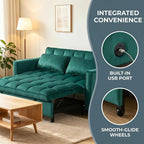 4 in 1 Convertible Sofa Bed, Pull Out Couch - Image 8