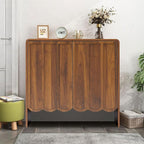 ORRD Sideboard Buffet Cabinet Set of 2, Accent Storage Cabinets - Image 3