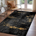RELEANY Washable 3'x5' Abstract Area Rug by RELEANY