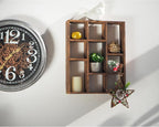 SOFE Small Brown Wood Shadow Box - Image 5
