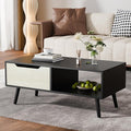 Cozy Castle Modern Coffee Table, Wooden Cocktail Table by CozyCastle