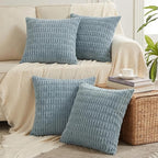 Fancy Homi 4 Packs Decorative Throw Pillow Covers by Fancy+Homi