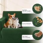 Arfntevss Stretch Sectional Couch Covers L Shaped Corner Sectional Sofa Cover - Image 3