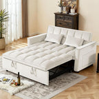 3 in 1 Convertible Sofa Bed, Loveseat Sleeper Sofa - Image 8
